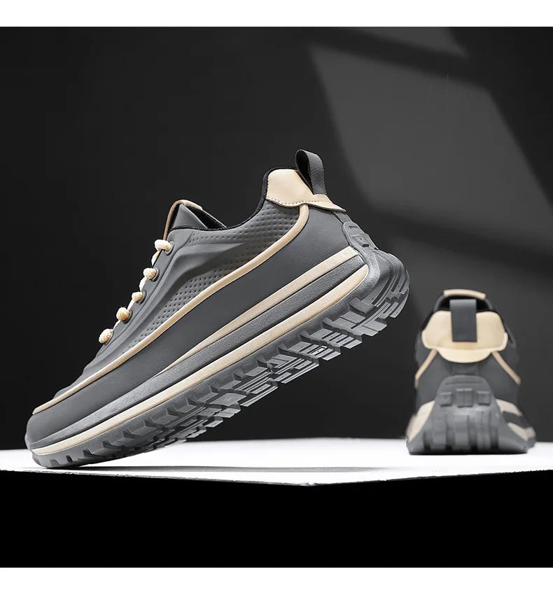 New Shoes for Men Chunky Sneaker Thick-soled Casual Sport Shoes Street Trend Colors Height Increasing Platform Shoes