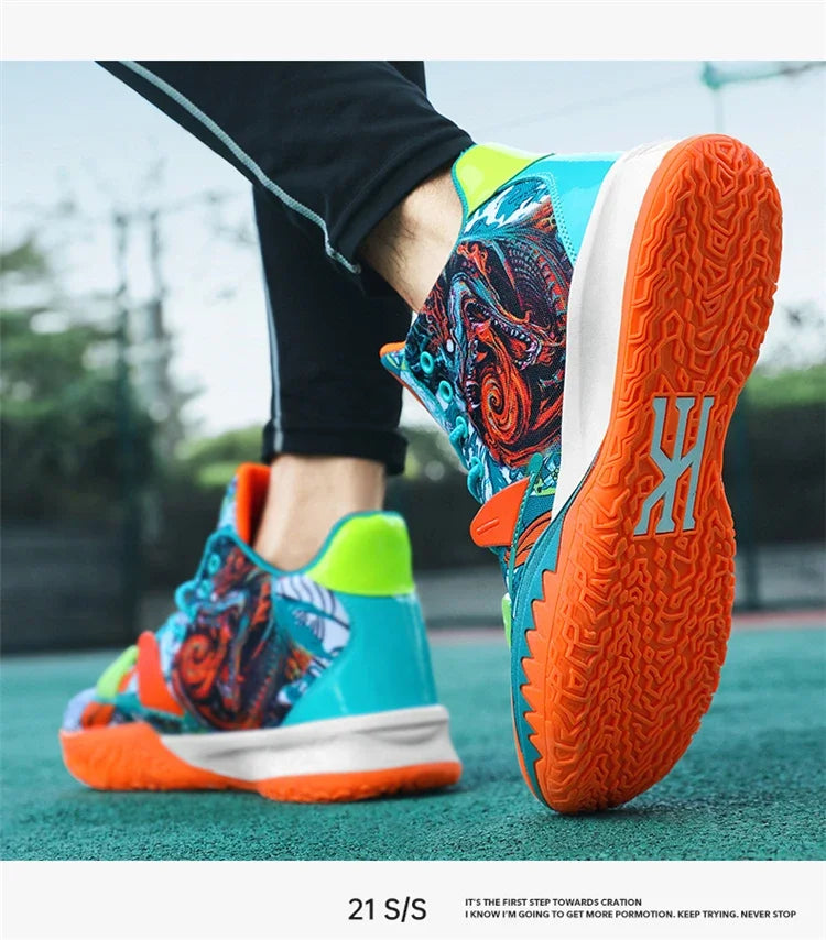Basketball Shoes Cushion Anti Slip Sports Shoes Fitness Training Shoes Male Basketball Boots Basket Sneakers 2024 Couple Style