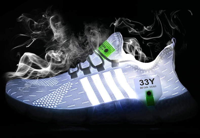 Breathable Mesh Men Shoes Trendy Lightweight Walking Flats Plus Size Male Tennis Sneakers Outdoor Running Fitness Shoes 2024