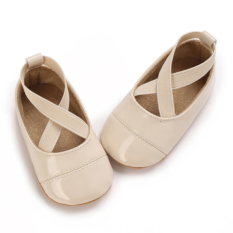Spring And Autumn New Girl Princess Shoes Silver Children's Leather Shoes Single Shoes Soft Bottom Breathable