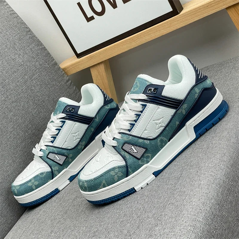 Retro style 5350-Trend Color-Block Shoes Versatile Casual Trendy Shoes 2026 Korean Version Platform Men's and Women's Shoes