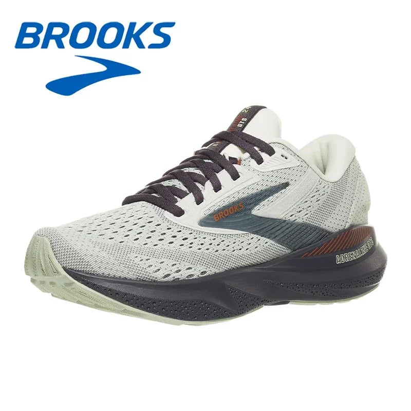 (Authentic) Brooks Adrenaline GTS 24 Stylish Commuter Running Shoes Mesh Breathable Outdoor Casual Sports Shoes
