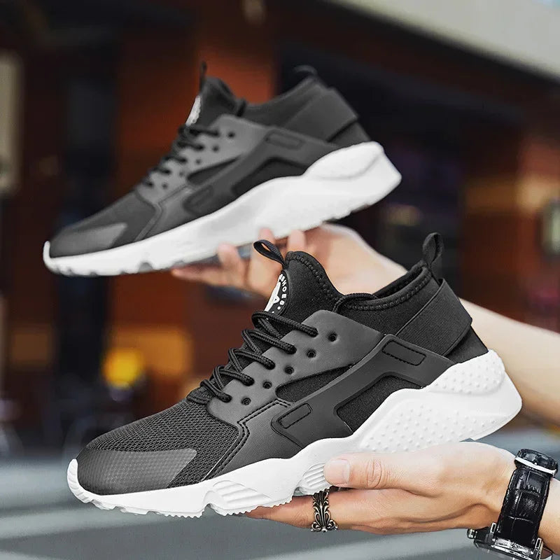 Size 36-47 Casual Sports Shoes for Men and Women Lightweight Mesh Breathable Summer Running Shoes, Fashionable EVA Outsole