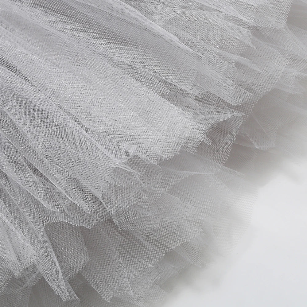 2025 Halloween Cosplay Costume For Kids Gray Joker Girls Tutu Dress Scary Clown Costume Carnival Party Dress Up