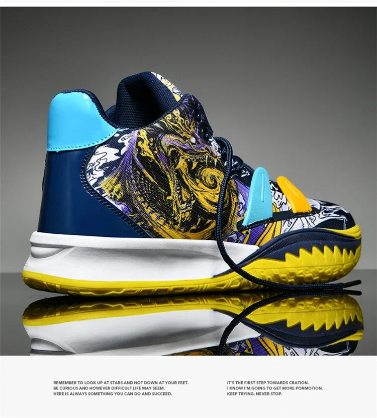 Basketball Shoes Cushion Anti Slip Sports Shoes Fitness Training Shoes Male Basketball Boots Basket Sneakers 2024 Couple Style