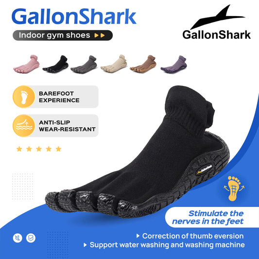 Five finger shoes, split toe shoes, men's and women's fitness soft soled shoes, Pilates yoga fitness barefoot shoes, beach shoes