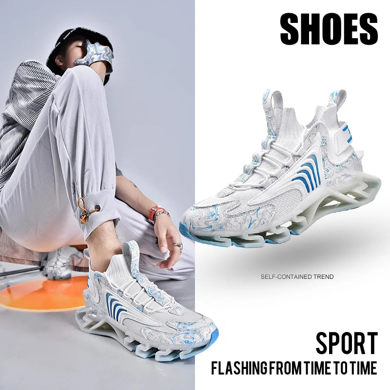 Man Shoes Sneakers Male Luxury Shoes Casual Shoes Trainer Breathable Sneaker Fashion Versatile Comfortable Walking Shoes for Men
