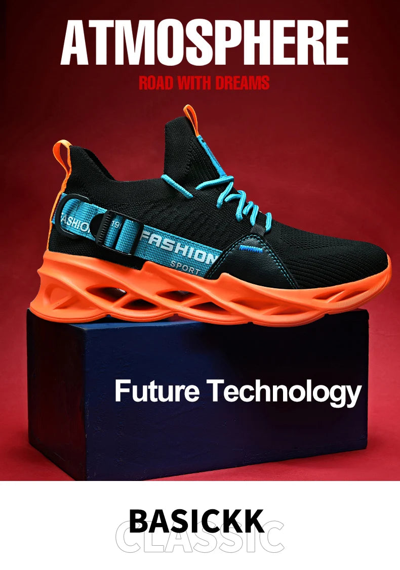 Sneakers Men Mesh Breathable Casual Men Shoes Unisex Light Soft Thick Sole Hole Couple Shoes Athletic Sneakers Women Shoes