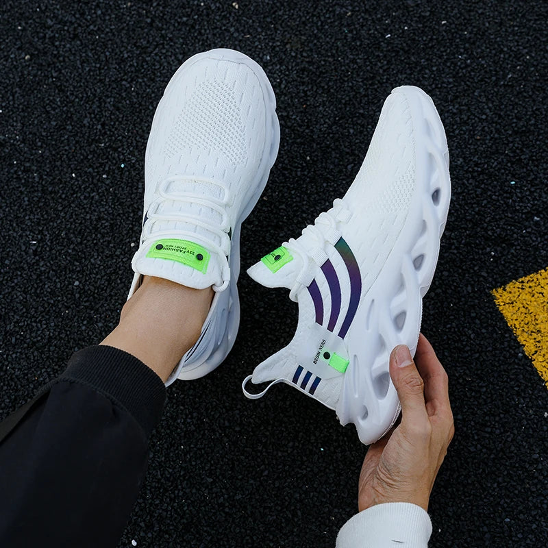 Sneakers for Men Summer Mesh Comfortable Outdoor Lightweight Hiking Sneakers Breathable Fashion New Running Casual Shoes Tennis