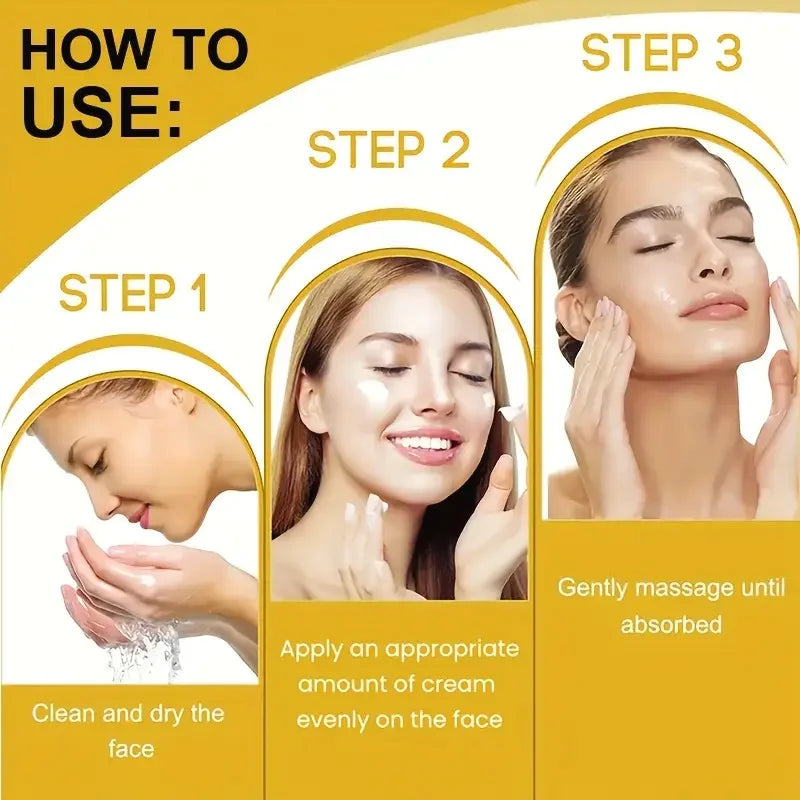 Bee Vemon Instant Facial Lifting Cream - Firms and Firms Skin, Smoothes Fine Lines and Wrinkles |   All Skin Types