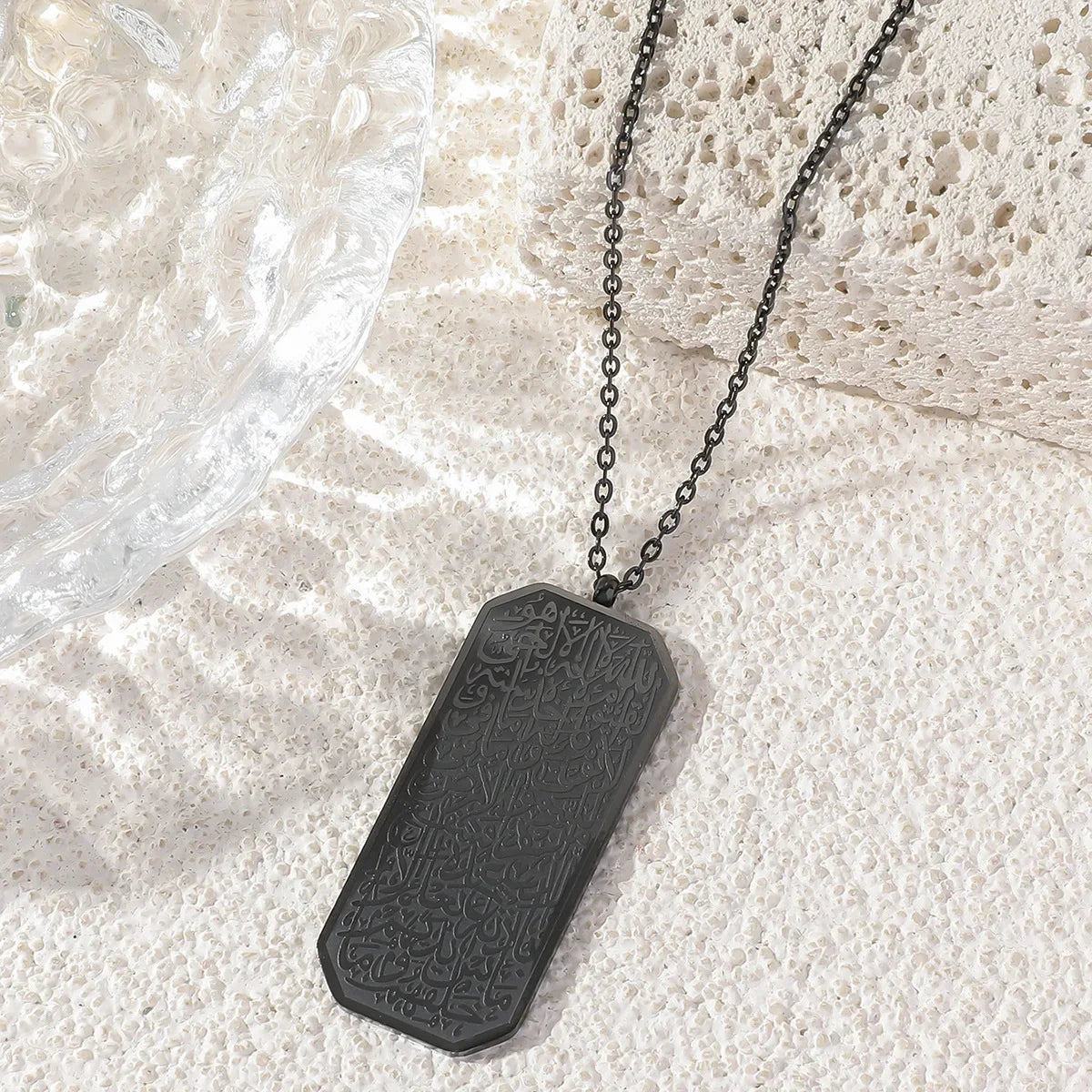 Stainless Steel Simple Star of David Six-Pointed Star Pendant Necklace for Men and Women Fashionable Jewish Religious Trend Jewe