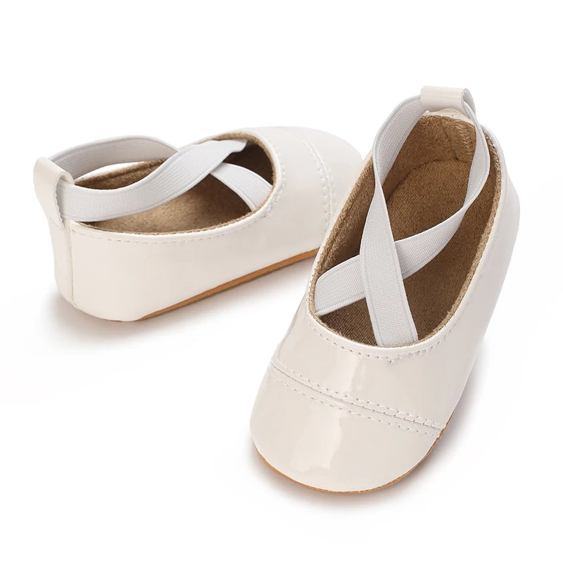 Spring And Autumn New Girl Princess Shoes Silver Children's Leather Shoes Single Shoes Soft Bottom Breathable