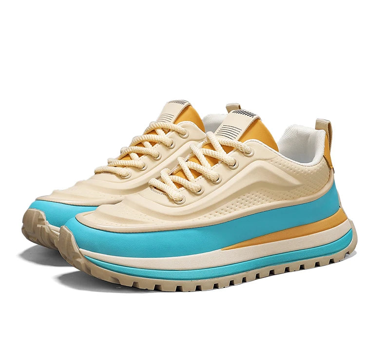 Casual Sneaker Round Toe Men's Sneakers Sports and Leisure Shoes for Men Soft and Comfortable Loafers Wear-resistant Non-Slip