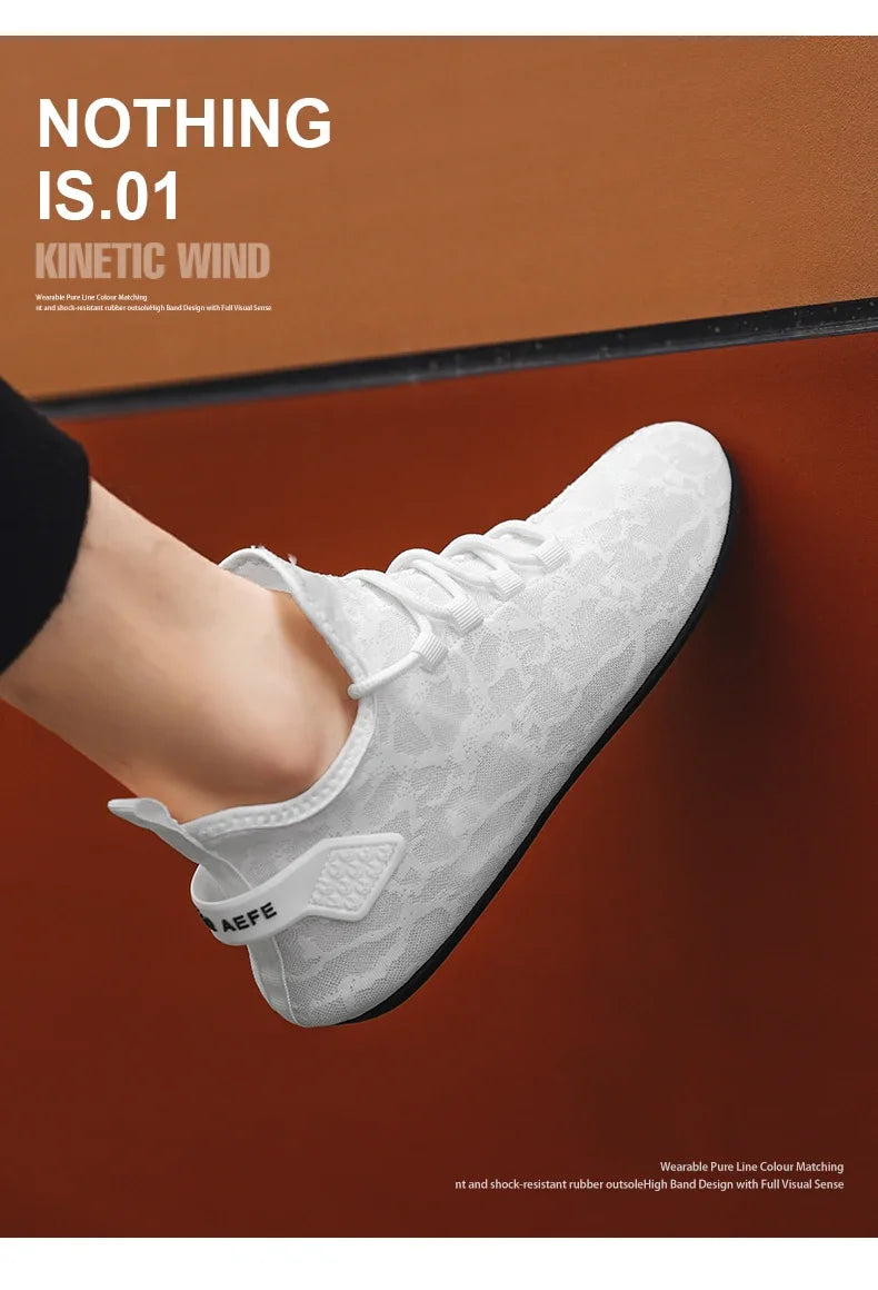 2024 Fashion Simple Designer Mens Shoes Casual Soft Sole Lace Up Breathable Light Comfortable Outdoor Walking Shoes Men Loafers