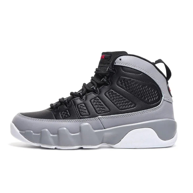 New High-top Basketball Shoes Men Outdoor Sneakers Resistant Air Cushioning Shoes Breathable Sport Shoes Fashion Running Shoes