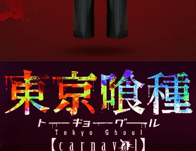 2025halloweenTakGhoul Anime Cosplay Costumes pour hommes, veste à capuche, pantalon, short, ensemble complet de tenues, perruque