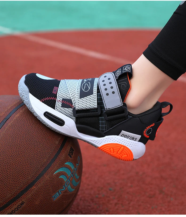 2025 New Children's Basketball Shoes For Boys Girls Non-slip Kids Sport Shoes Lightweight Outdoor Sneakers Trainers Footwear