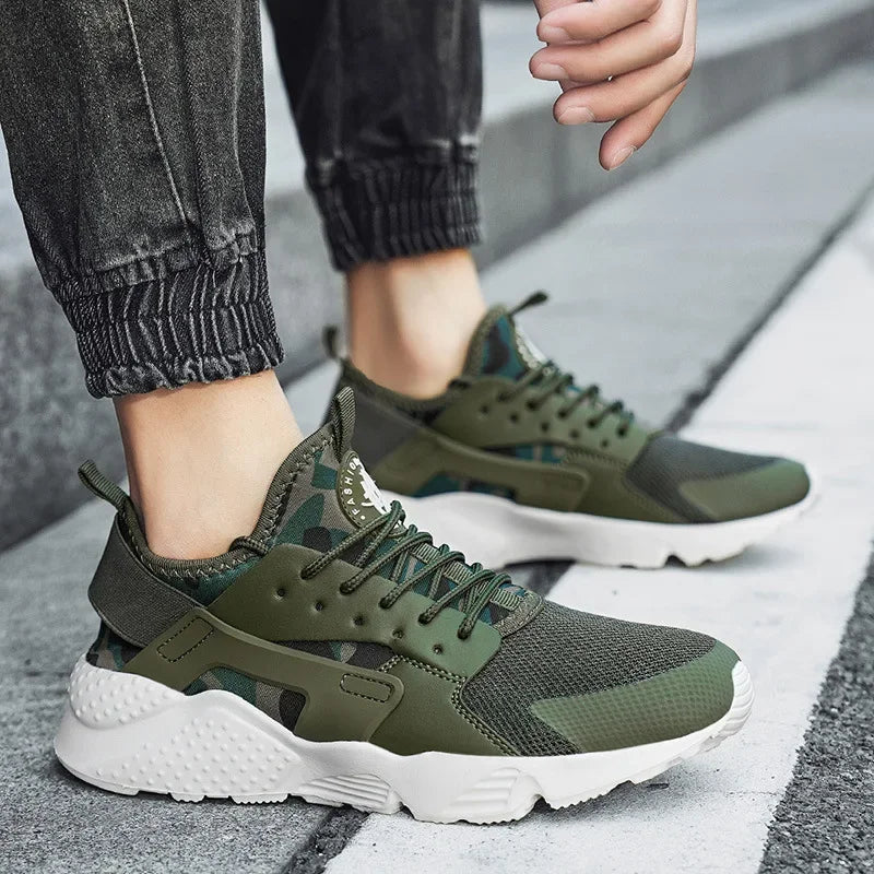 Size 36-47 Casual Sports Shoes for Men and Women Lightweight Mesh Breathable Summer Running Shoes, Fashionable EVA Outsole