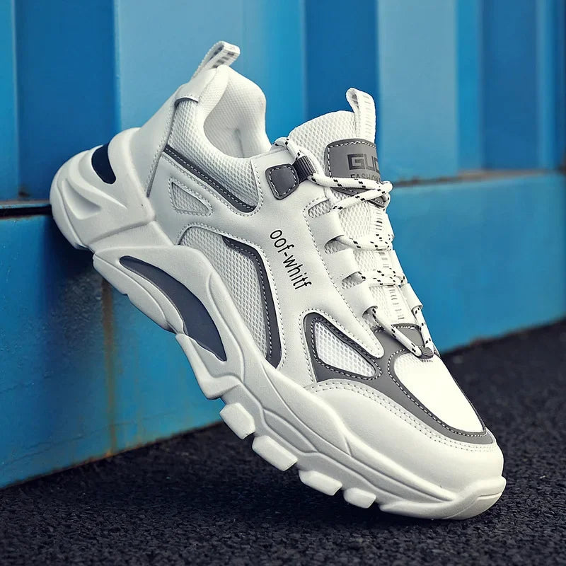 2025 New Spring Men's Shoes Trend Spring Breathable Mesh Shoes Sports and Leisure Running Trendy Shoes Versatile Shoes