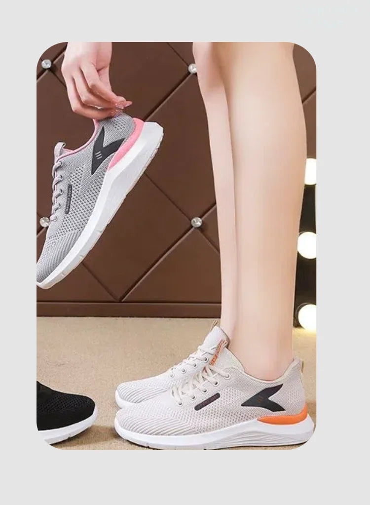 Spring and autumn multi-function soft sole for women's sneakers, comfortable casual running shoes breathable and anti-slip