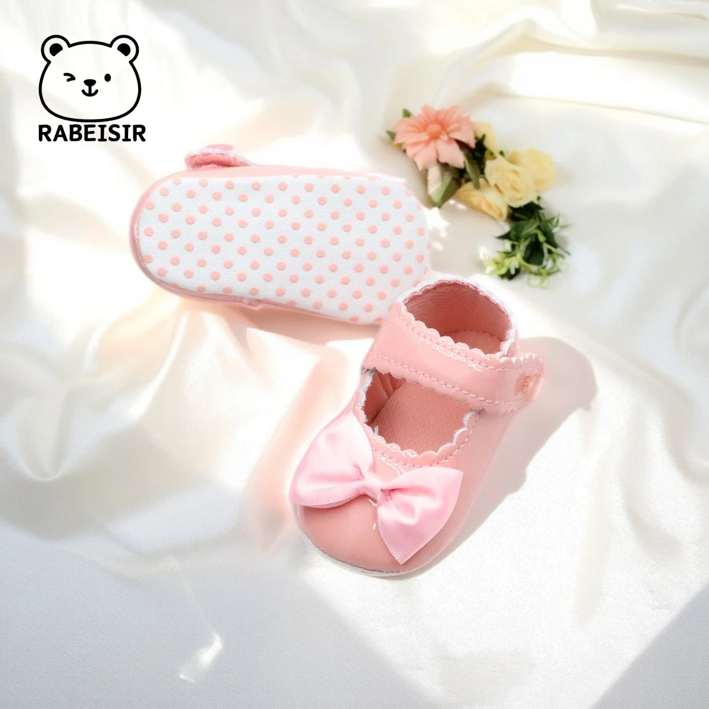 Spring and Autumn Baby Girl Shoes Princess Shoes Non-Slip Soft Baby Toddler Shoes
