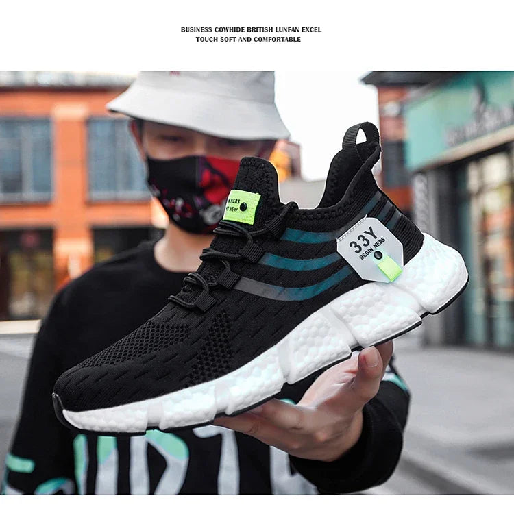 New Trend Breathable Casual Men's 2024 Spring and Autumn Sports Shoes Tenis Masculino Zapatillas Hombre Fashion Running Shoes