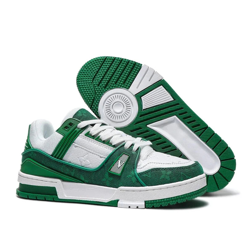 Retro style 5350-Trend Color-Block Shoes Versatile Casual Trendy Shoes 2026 Korean Version Platform Men's and Women's Shoes