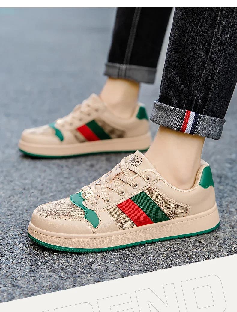 2025 Summer High-Quality Retro Versatile Fashion Trendy Sneakers Casual Shoes Lightweight Couple Style Breathable Comfortable