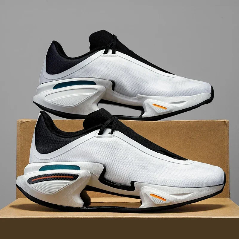 2025 New Running Shoes for Men and Women, Carbon Plate Stable Support, Non-Slip Rebound Breathable Thick-Soled Sports Shoes