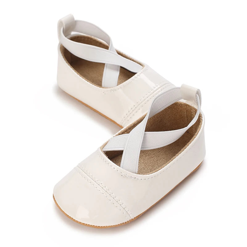 Spring And Autumn New Girl Princess Shoes Silver Children's Leather Shoes Single Shoes Soft Bottom Breathable