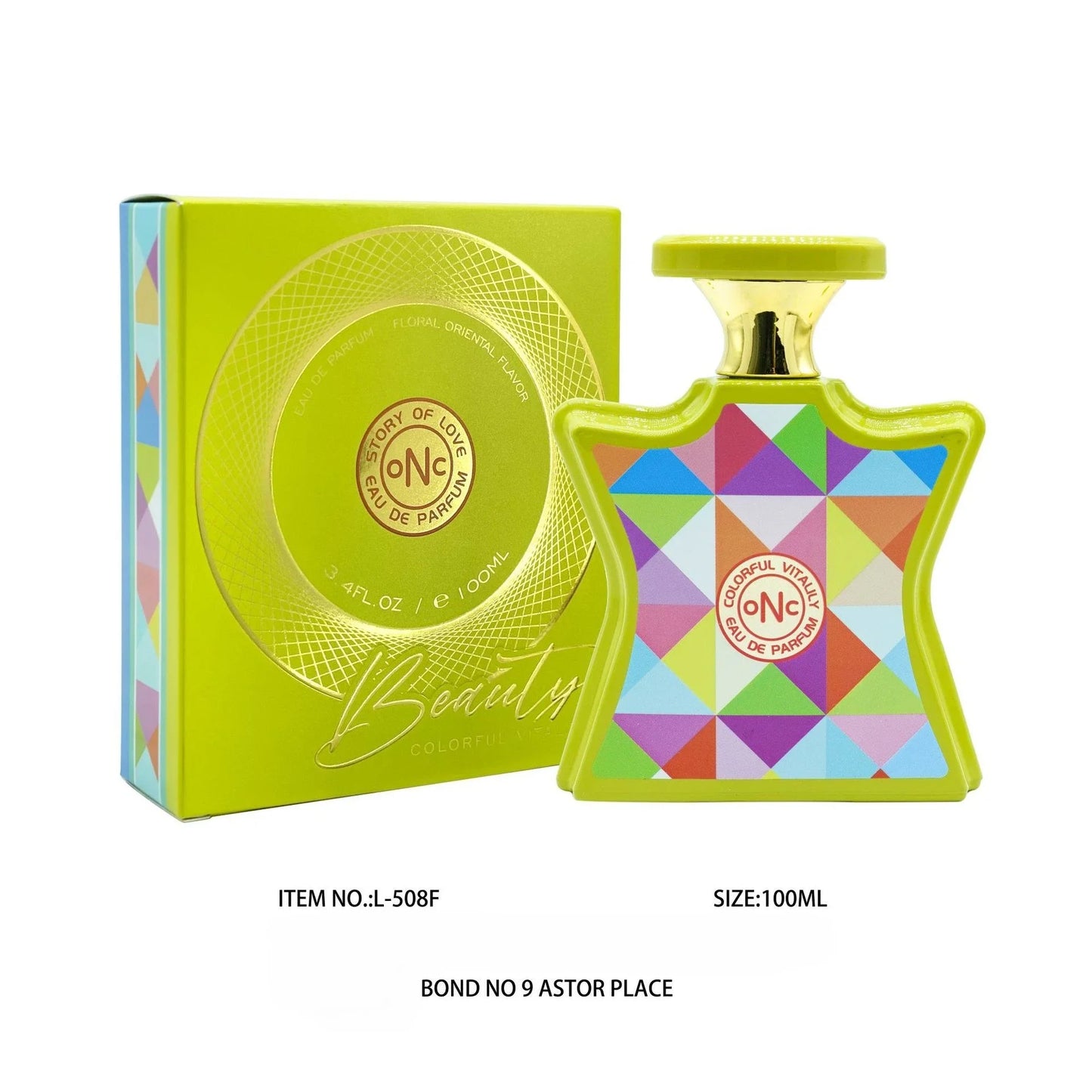 100ml American Chinatown Five-pointed Star Ladies Perfume Men's Pheromone Long Lasting Fragrance Neutral Floral Eau De Toilette