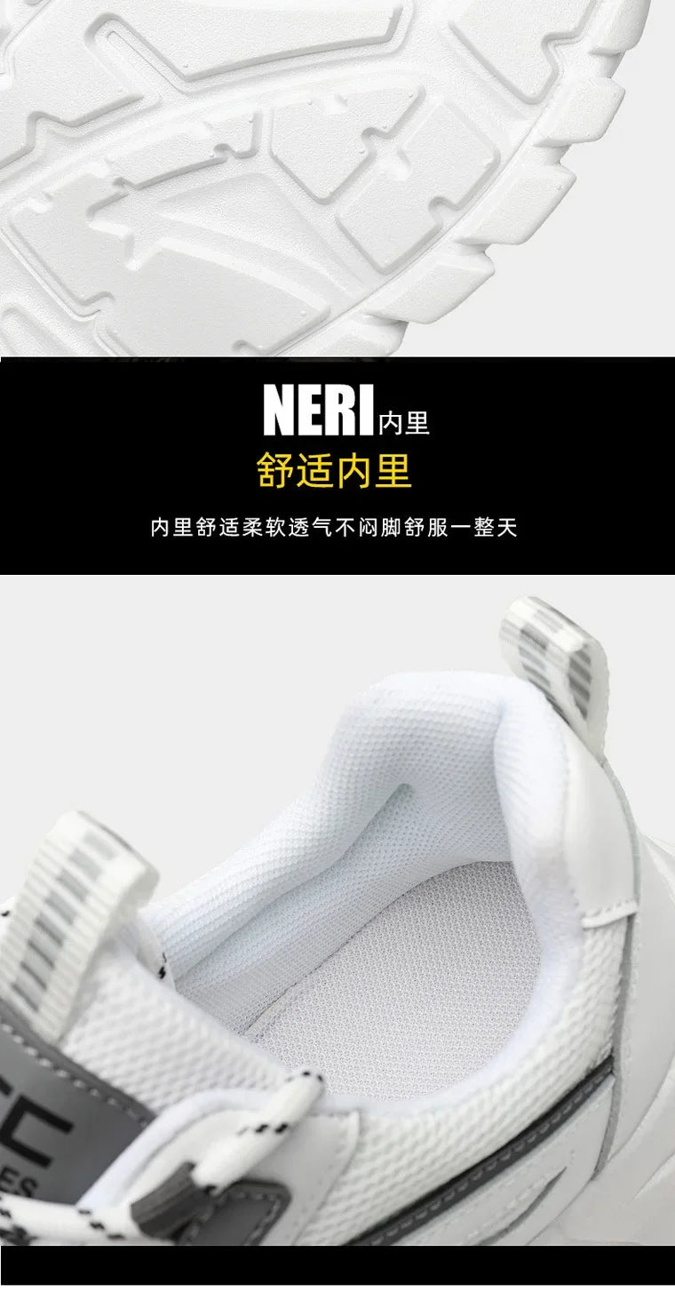 2025 New Spring Men's Shoes Trend Spring Breathable Mesh Shoes Sports and Leisure Running Trendy Shoes Versatile Shoes