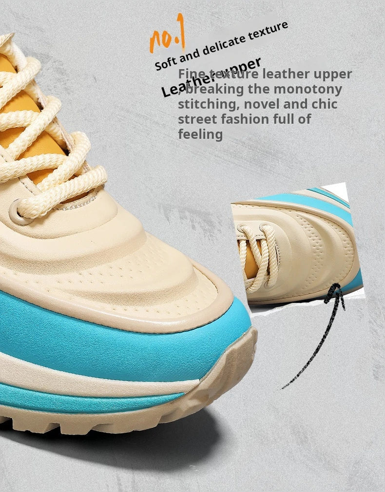 Casual Sneaker Round Toe Men's Sneakers Sports and Leisure Shoes for Men Soft and Comfortable Loafers Wear-resistant Non-Slip