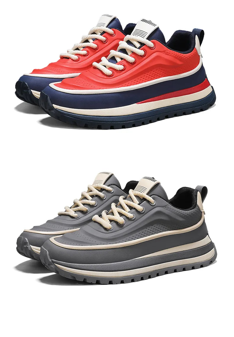 New Shoes for Men Chunky Sneaker Thick-soled Casual Sport Shoes Street Trend Colors Height Increasing Platform Shoes