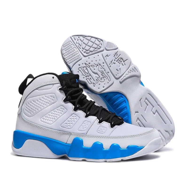 New High-top Basketball Shoes Men Outdoor Sneakers Resistant Air Cushioning Shoes Breathable Sport Shoes Fashion Running Shoes