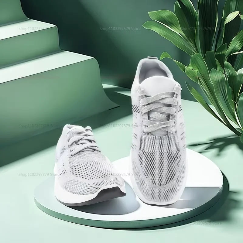 Men's youth outdoor casual shoes 2025 breathable sports running tennis walking sports shoes for training fitness exercises