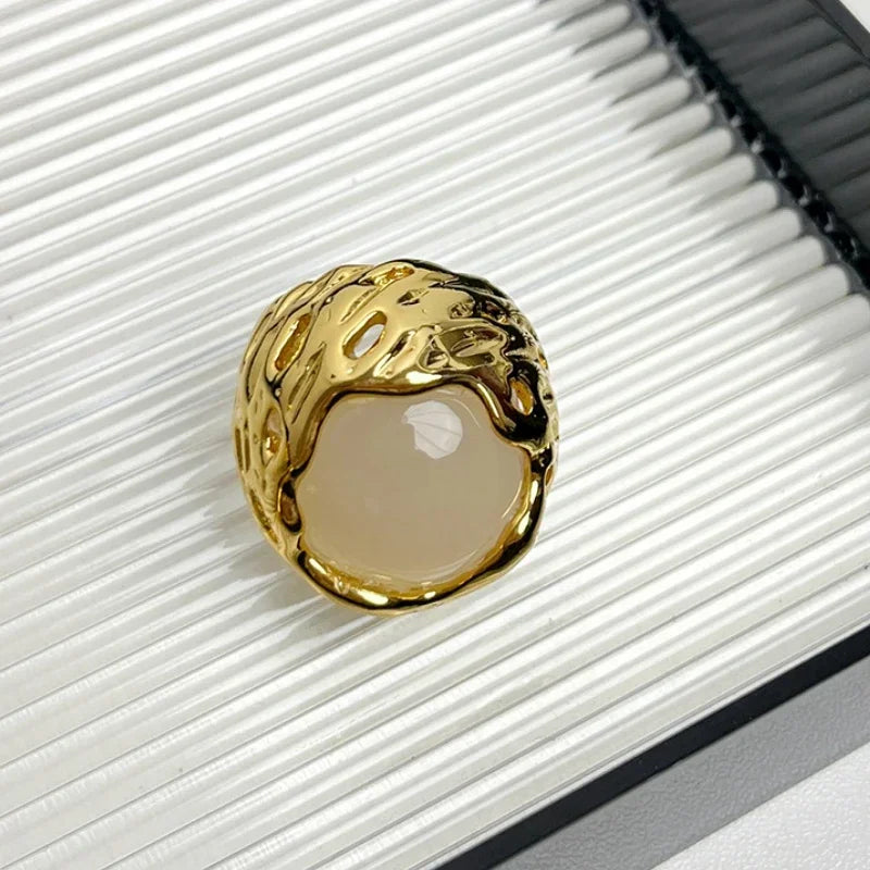 Fashion Jewelry Geometric Big Rings For Women Female Gifts Finger Accessories