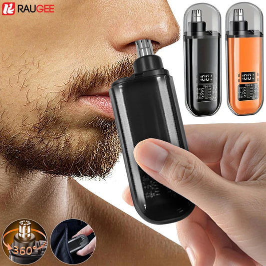 Ear and Nose Hair Trimmer Mini Nose Hair Clipper Painless Portable USB Rechargeable Professional Electric Nose Hair Remover