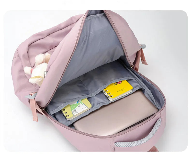 Backpack School Bag Girl Back Pack For Children Kid Child Teenager Female Class Schoolbag Primary Women Bagpack Teen Bookbag Kit