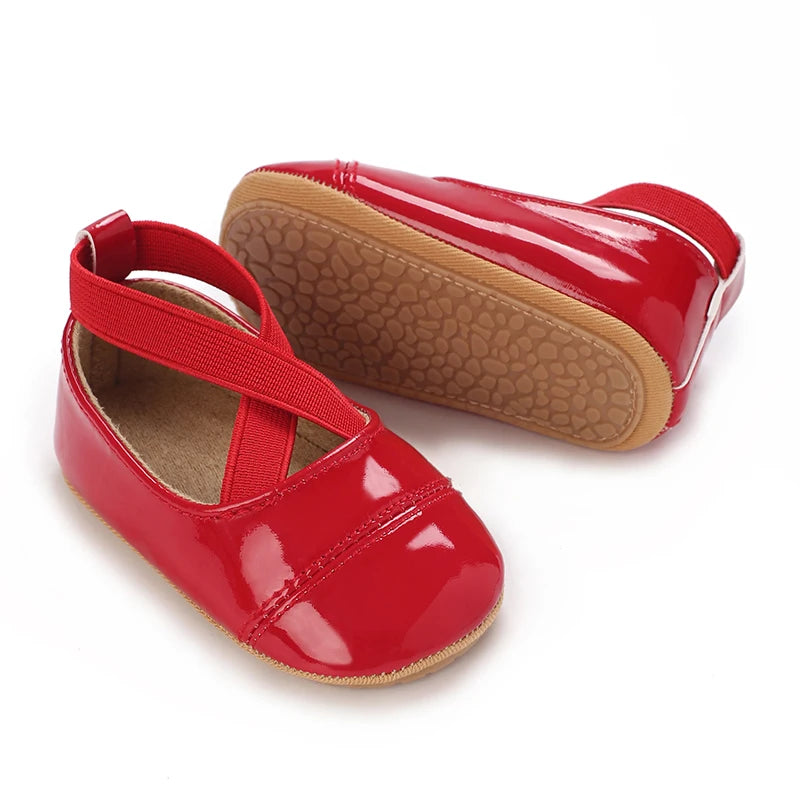 Spring And Autumn New Girl Princess Shoes Silver Children's Leather Shoes Single Shoes Soft Bottom Breathable