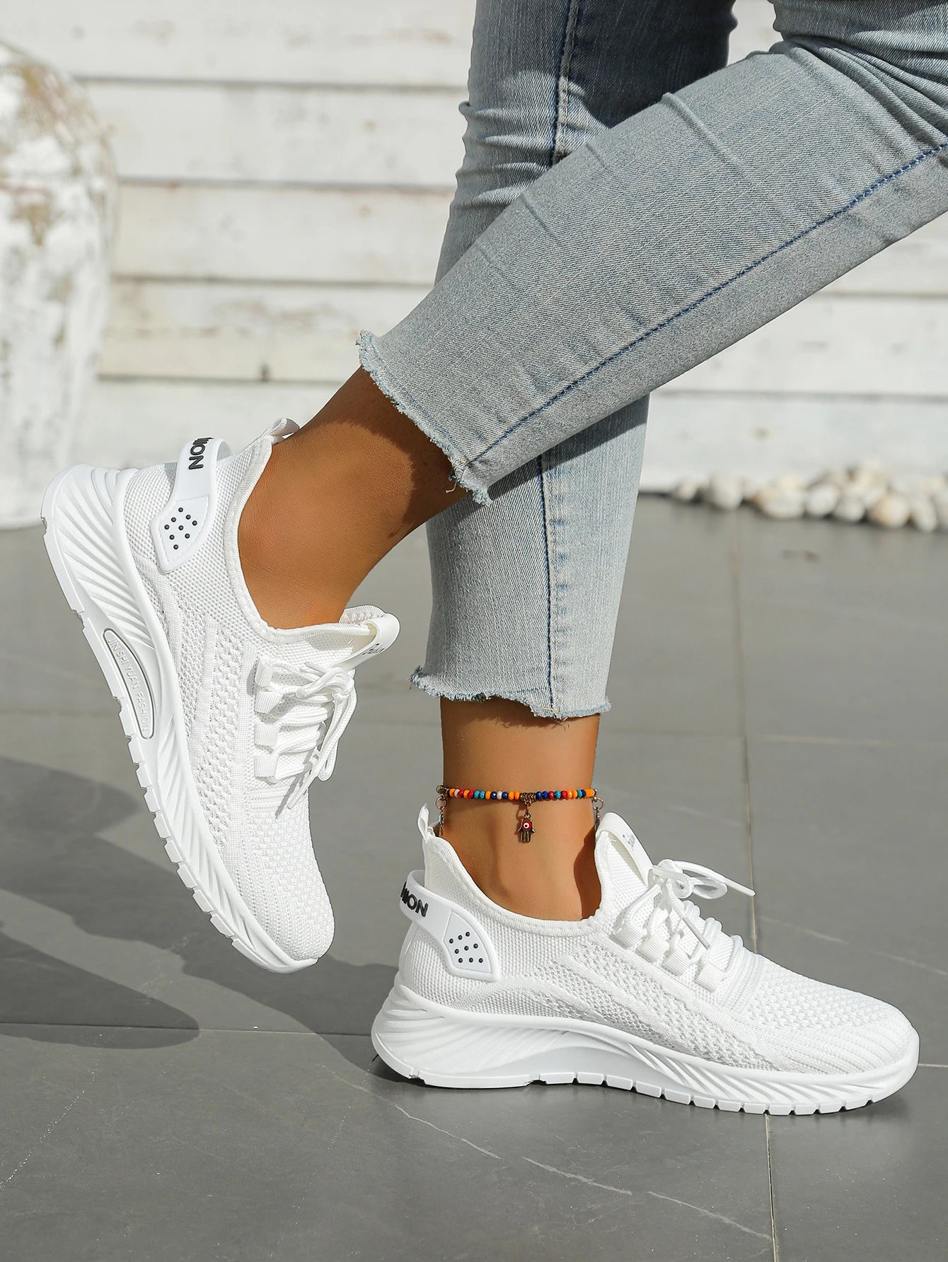 women shoes casual sneaker fall 2025 new fashion leisure sports single shoes wholesale cross-border factory trend fly weaving