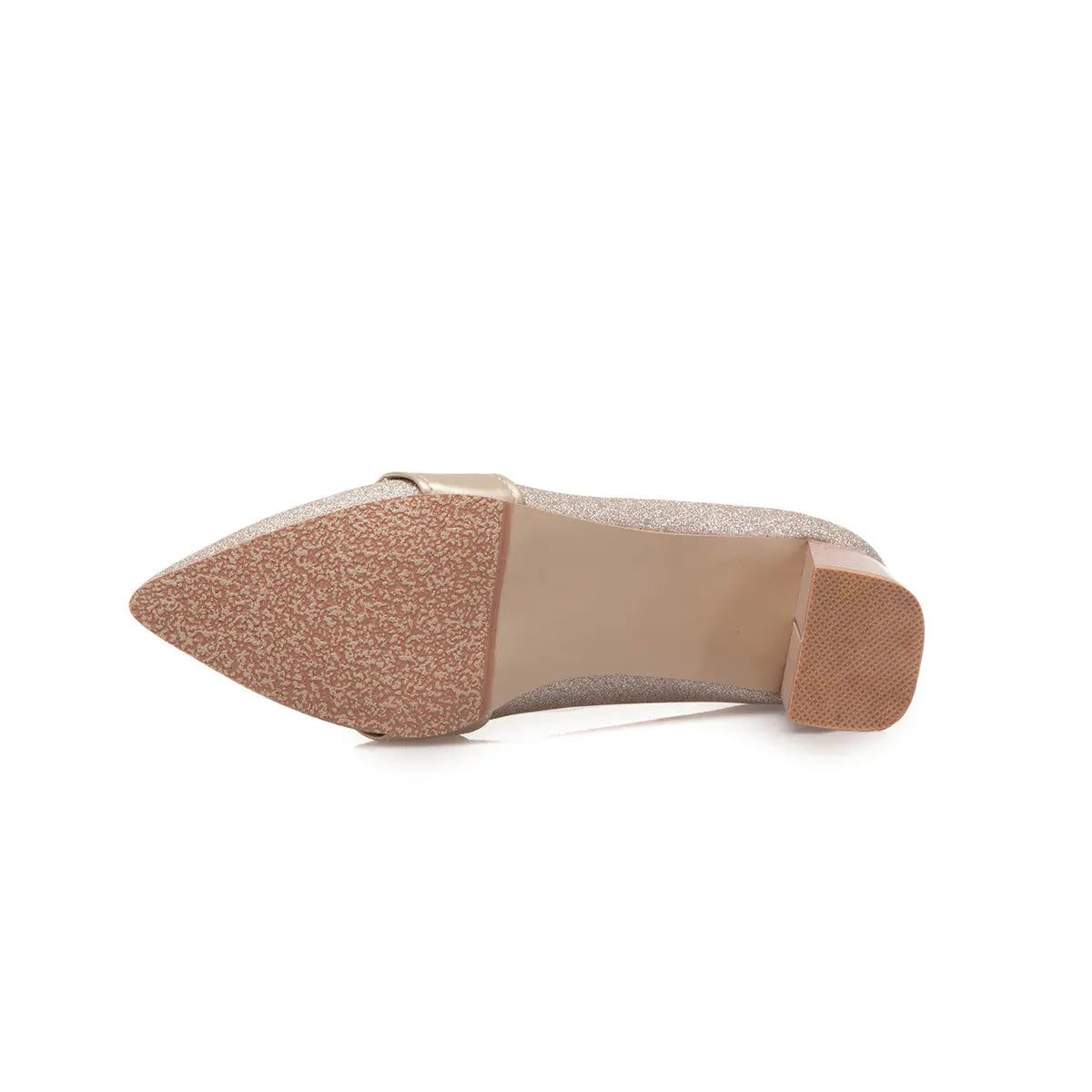 Metallic Sequined High Heels Shoes