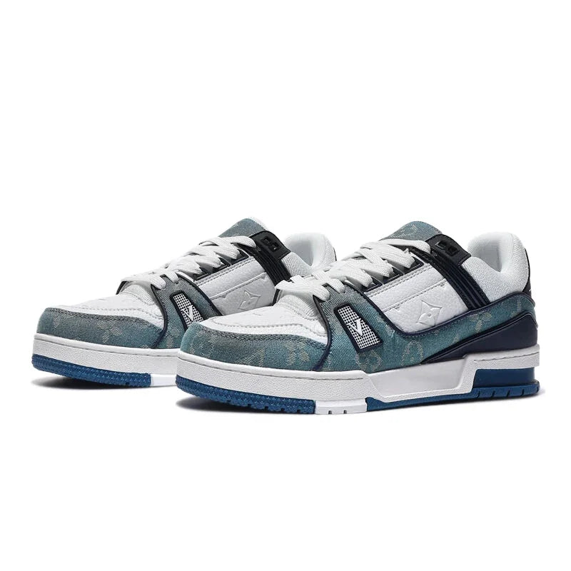 Retro style 5350-Trend Color-Block Shoes Versatile Casual Trendy Shoes 2026 Korean Version Platform Men's and Women's Shoes