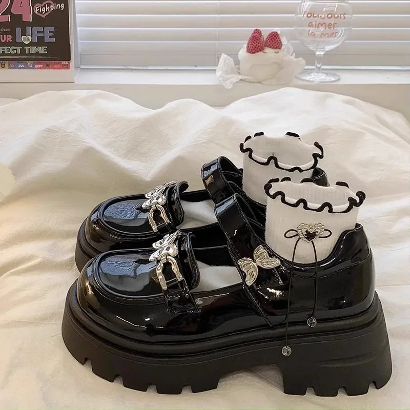 2025 Autumn New Children Leather Shoes for Girls Fashion Princess Soft Bottom Comfortable Casual Anti-slippery Versatile Shoes