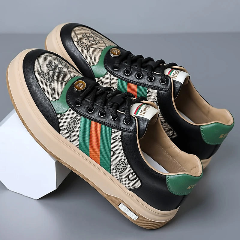 Men's Shoes Korean Style Breathable Shell Toe Trendy Versatile British Sports Men's Casual Shoes Sneakers