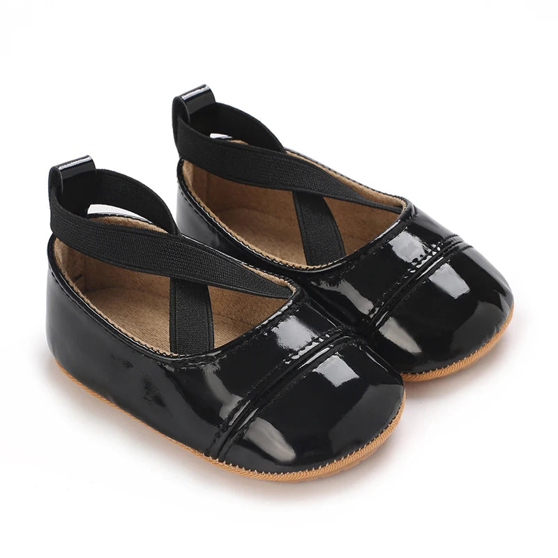 Spring And Autumn New Girl Princess Shoes Silver Children's Leather Shoes Single Shoes Soft Bottom Breathable