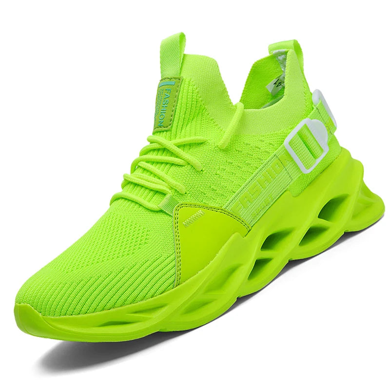 Sneakers Men Mesh Breathable Casual Men Shoes Unisex Light Soft Thick Sole Hole Couple Shoes Athletic Sneakers Women Shoes