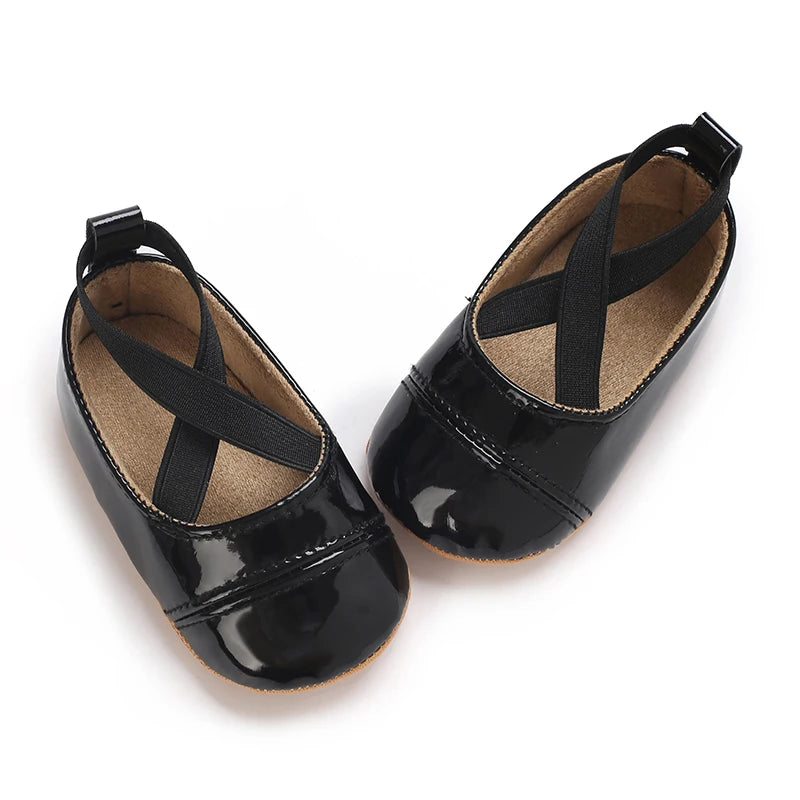 Spring And Autumn New Girl Princess Shoes Silver Children's Leather Shoes Single Shoes Soft Bottom Breathable