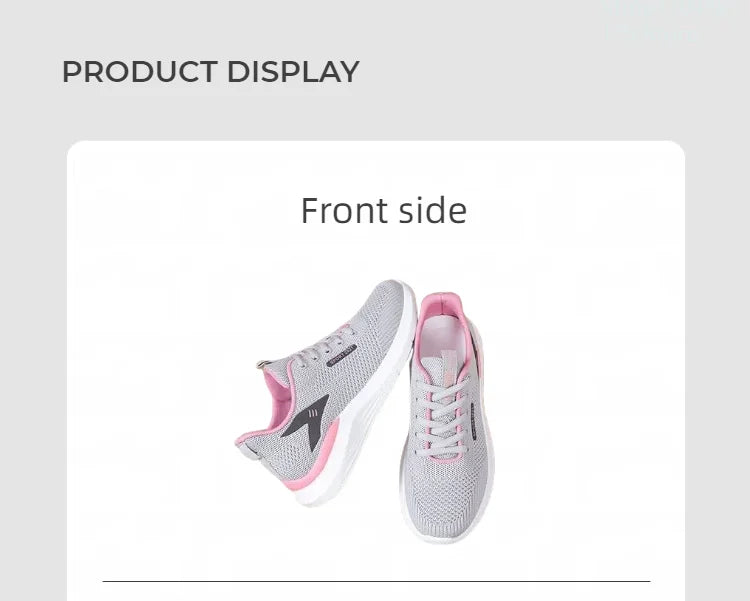 Spring and autumn multi-function soft sole for women's sneakers, comfortable casual running shoes breathable and anti-slip