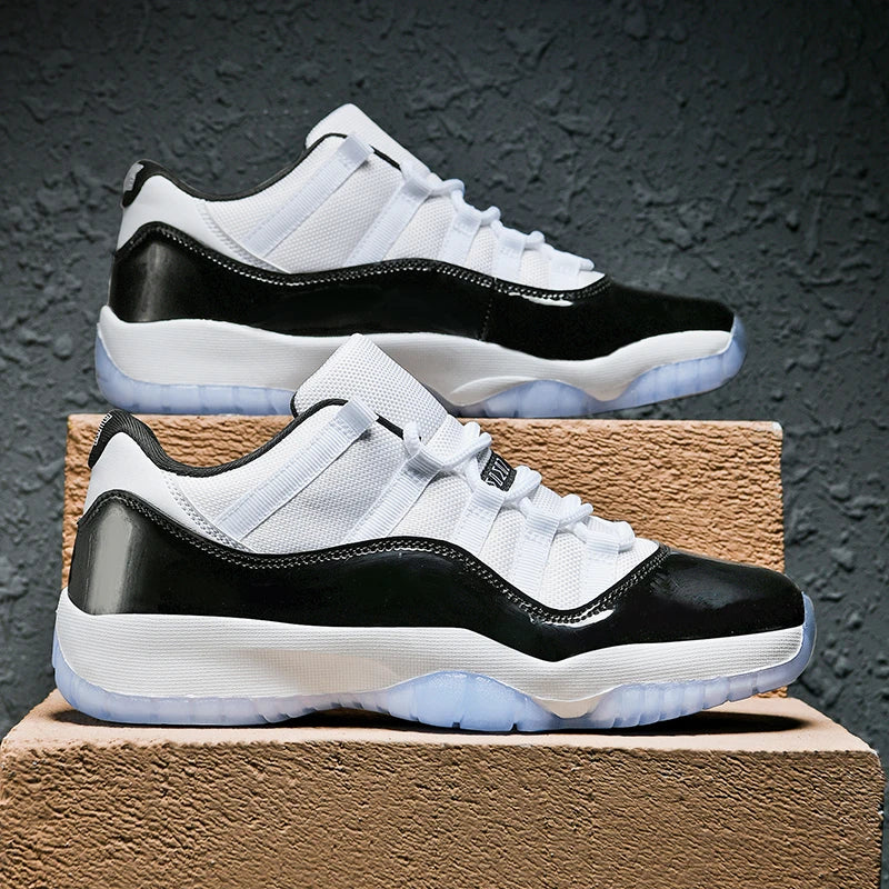 Shoes Men's Shoes Leather Retro Low-Top Basketball Trendy Shoes Men's and Women's Comfortable Casual Shoes Sports Shoes